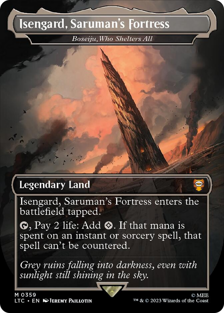 Isengard, Saruman's Fortress - Boseiju, Who Shelters All [The Lord of the Rings: Tales of Middle-Earth Commander] | Impulse Games and Hobbies