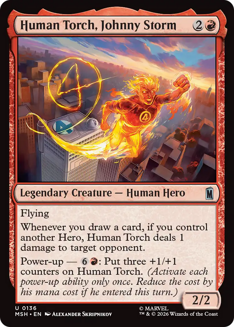 Human Torch, Johnny Storm [Marvel Super Heroes] | Impulse Games and Hobbies