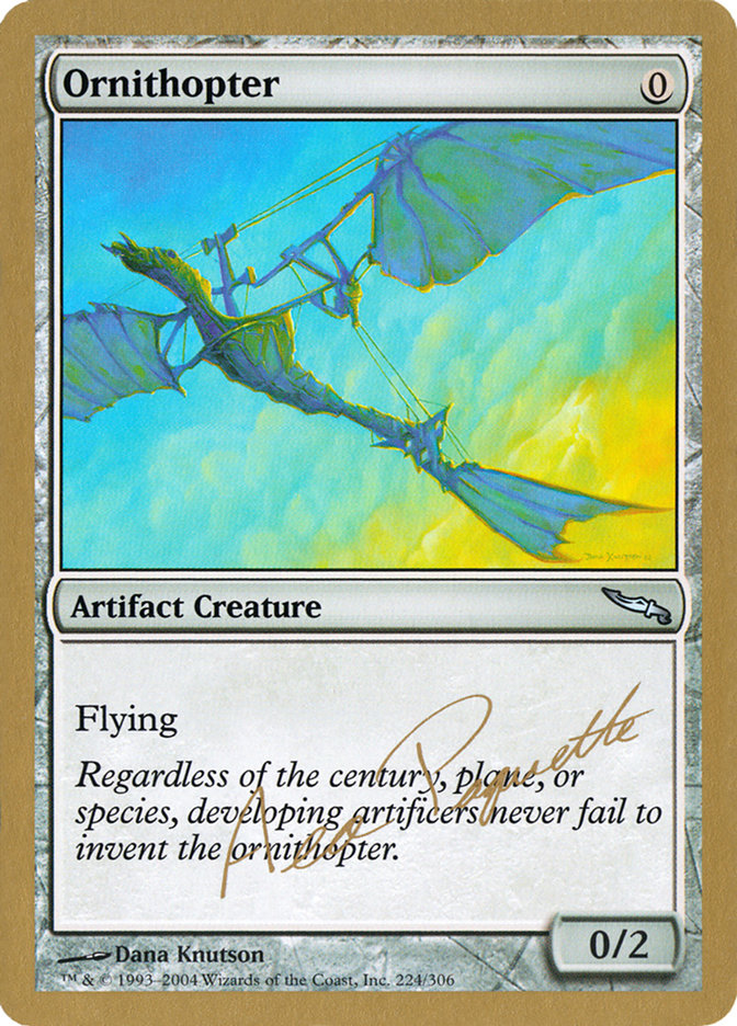 Ornithopter (Aeo Paquette) [World Championship Decks 2004] | Impulse Games and Hobbies