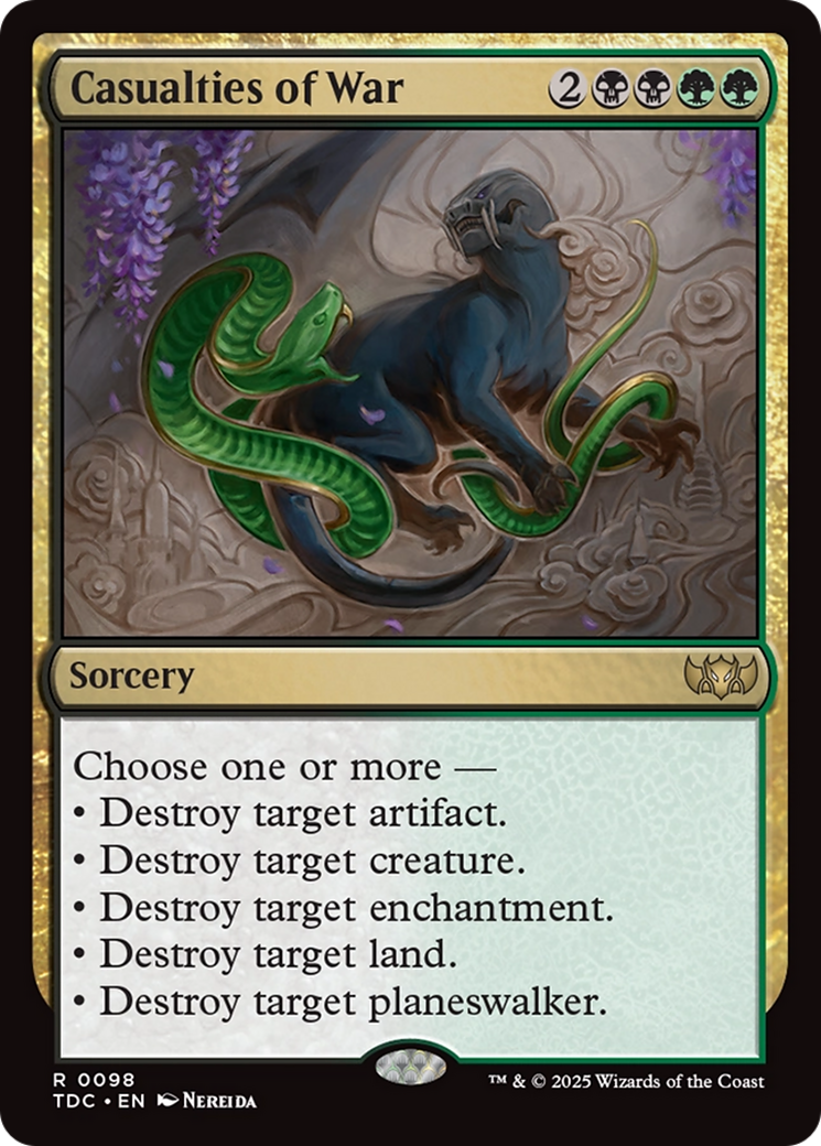 Casualties of War [Tarkir: Dragonstorm Commander] | Impulse Games and Hobbies