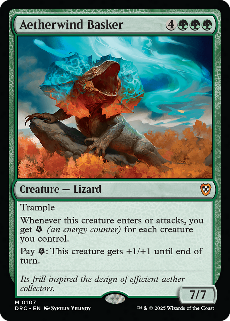 Aetherwind Basker [Aetherdrift Commander] | Impulse Games and Hobbies