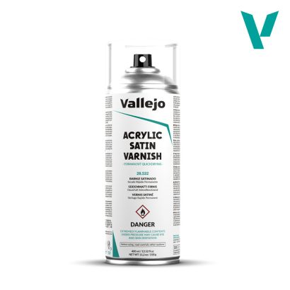 Vallejo Satin Varnish Aerosol 400ml | Impulse Games and Hobbies