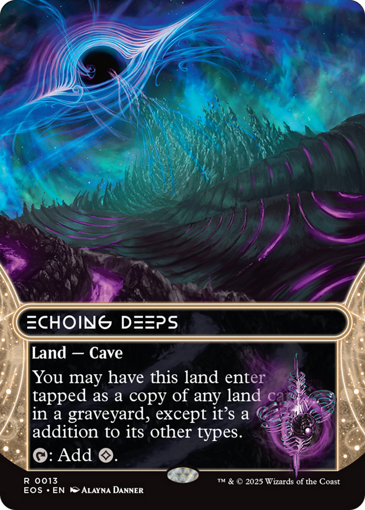 Echoing Deeps (0013) (Borderless) [Edge of Eternities: Stellar Sights] | Impulse Games and Hobbies