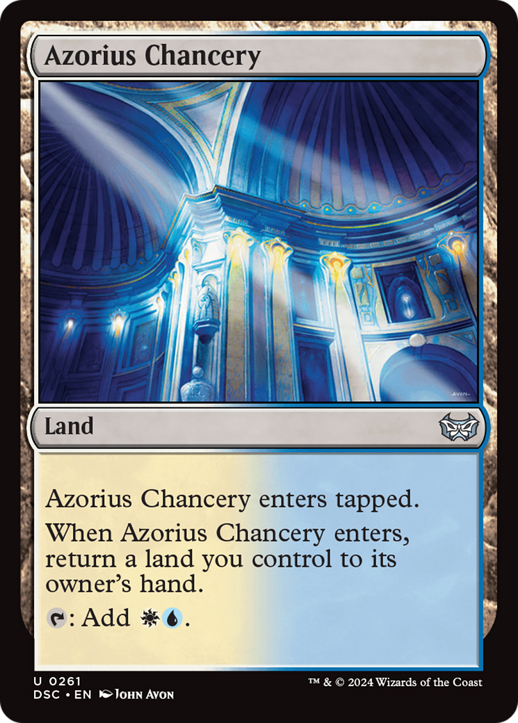 Azorius Chancery [Duskmourn: House of Horror Commander] | Impulse Games and Hobbies