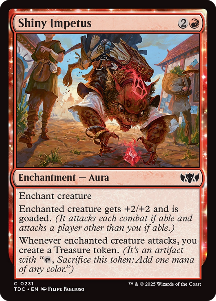 Shiny Impetus [Tarkir: Dragonstorm Commander] | Impulse Games and Hobbies