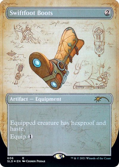 Swiftfoot Boots (Blueprint) [Secret Lair Drop Promos] | Impulse Games and Hobbies