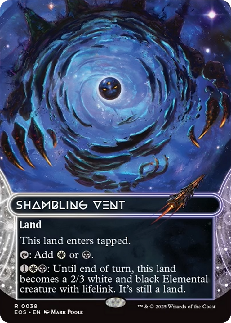 Shambling Vent (0038) (Borderless) [Edge of Eternities: Stellar Sights] | Impulse Games and Hobbies