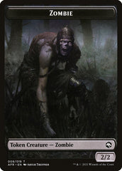 Spider // Zombie Double-Sided Token [Dungeons & Dragons: Adventures in the Forgotten Realms Tokens] | Impulse Games and Hobbies