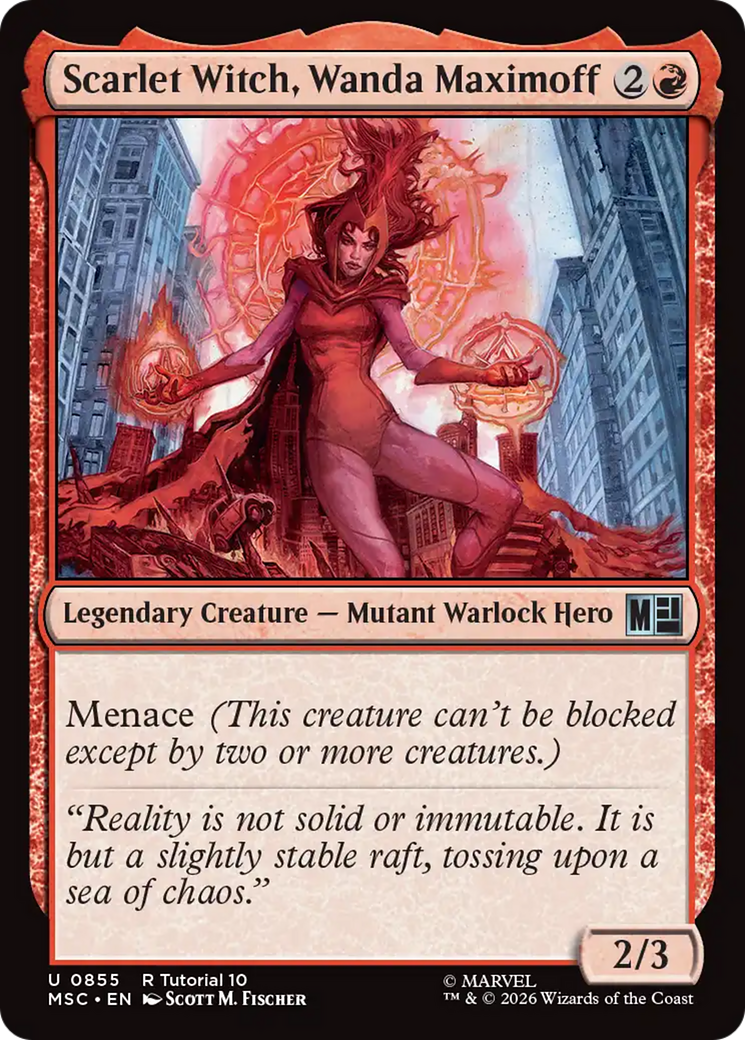 Scarlet Witch, Wanda Maximoff [Marvel Super Heroes Commander] | Impulse Games and Hobbies