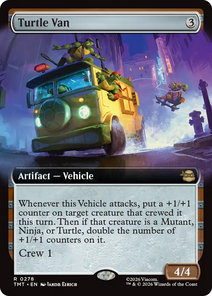 Turtle Van (Extended Art) [Teenage Mutant Ninja Turtles] | Impulse Games and Hobbies
