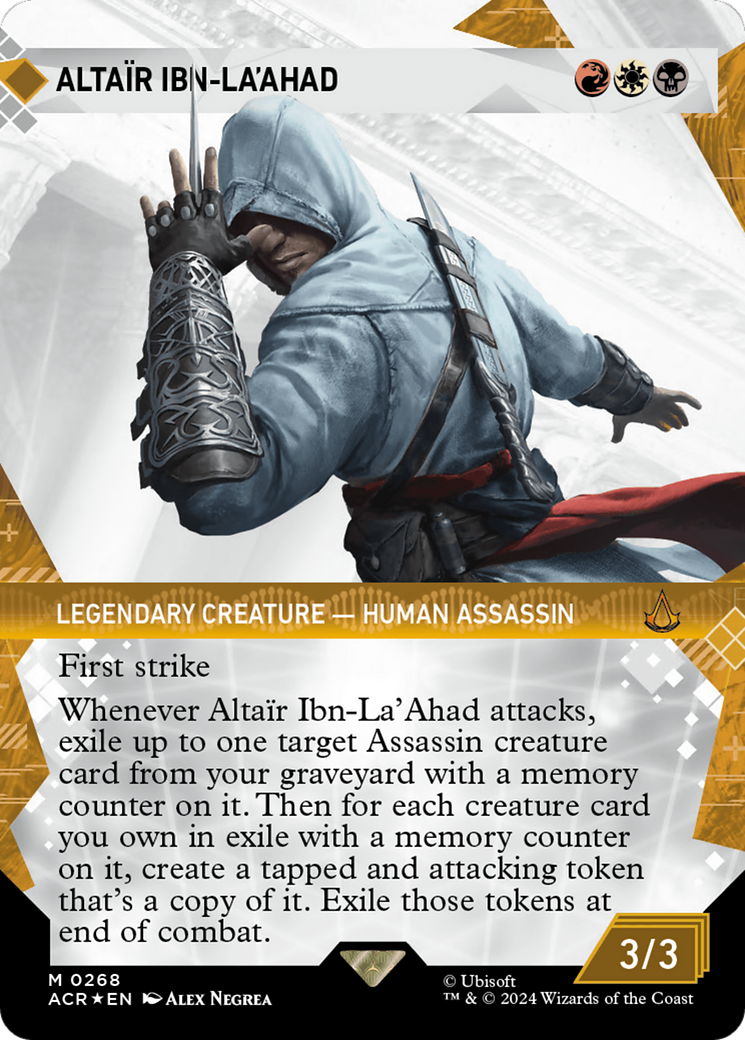 Altair Ibn-La'Ahad (Showcase) (Textured Foil) [Assassin's Creed] | Impulse Games and Hobbies