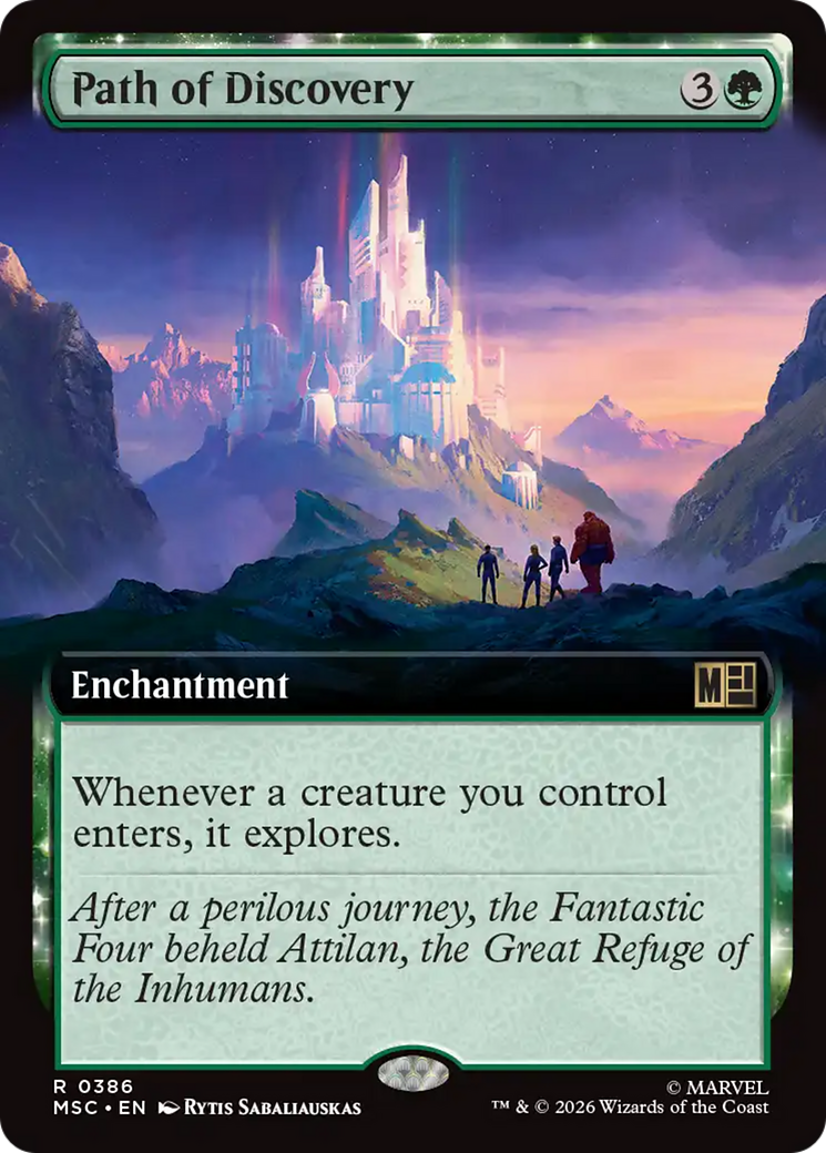 Path of Discovery (Extended Art) [Marvel Super Heroes Commander] | Impulse Games and Hobbies