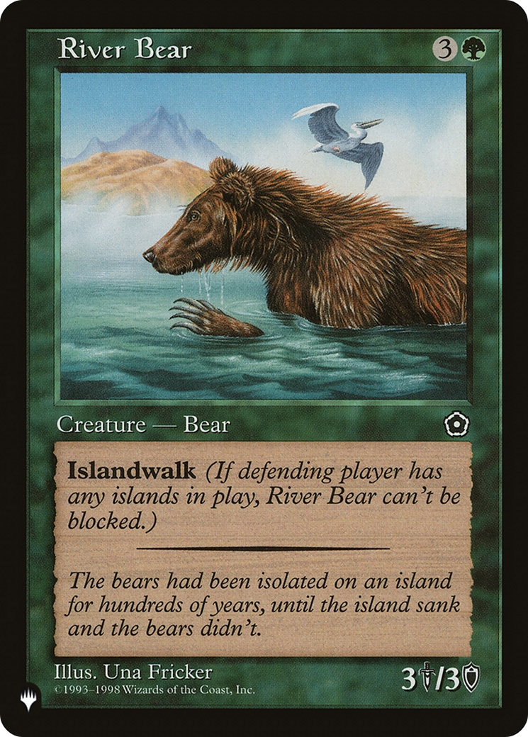 River Bear [The List Reprints] | Impulse Games and Hobbies