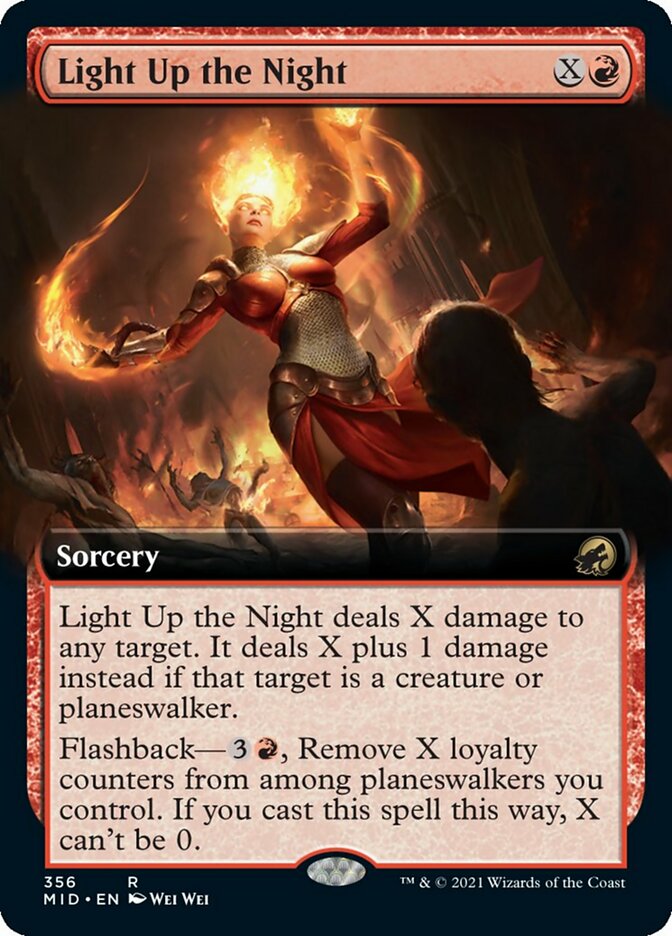 Light Up the Night (Extended Art) [Innistrad: Midnight Hunt] | Impulse Games and Hobbies