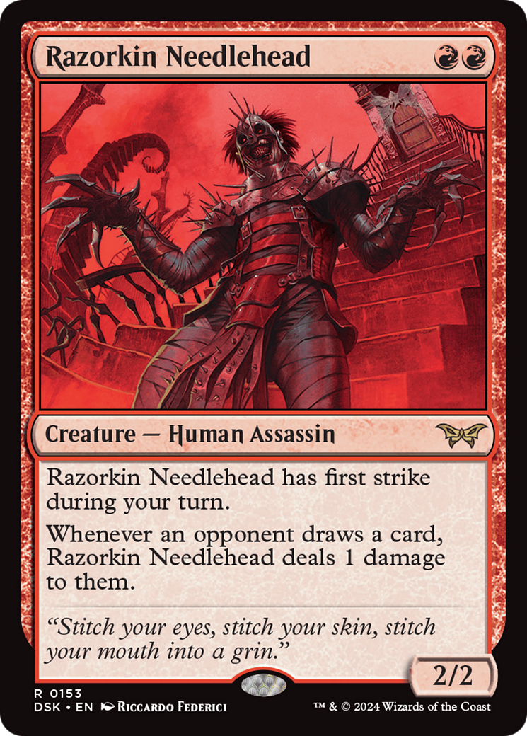 Razorkin Needlehead [Duskmourn: House of Horror] | Impulse Games and Hobbies