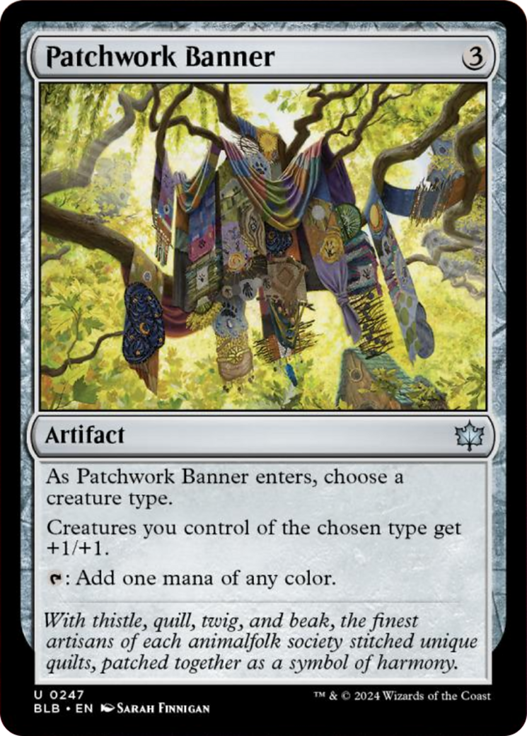 Patchwork Banner [Bloomburrow] | Impulse Games and Hobbies