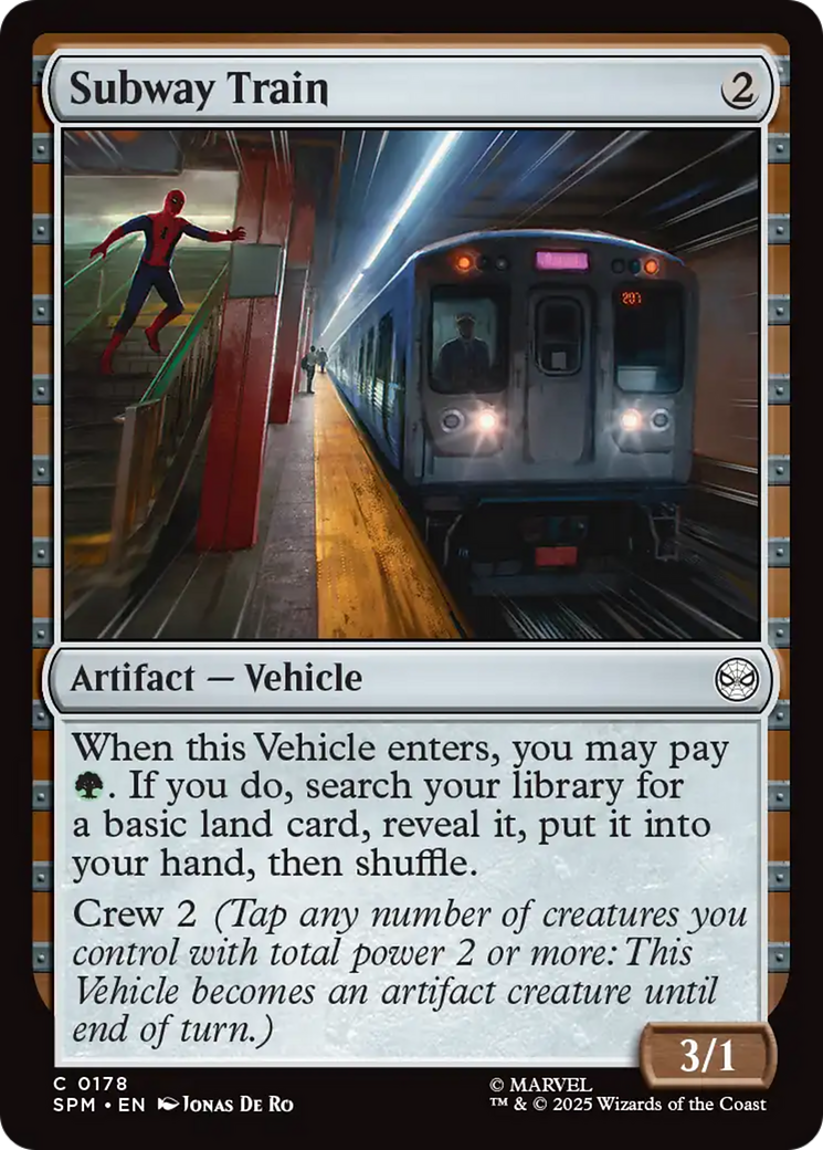 Subway Train [Marvel's Spider-Man] | Impulse Games and Hobbies