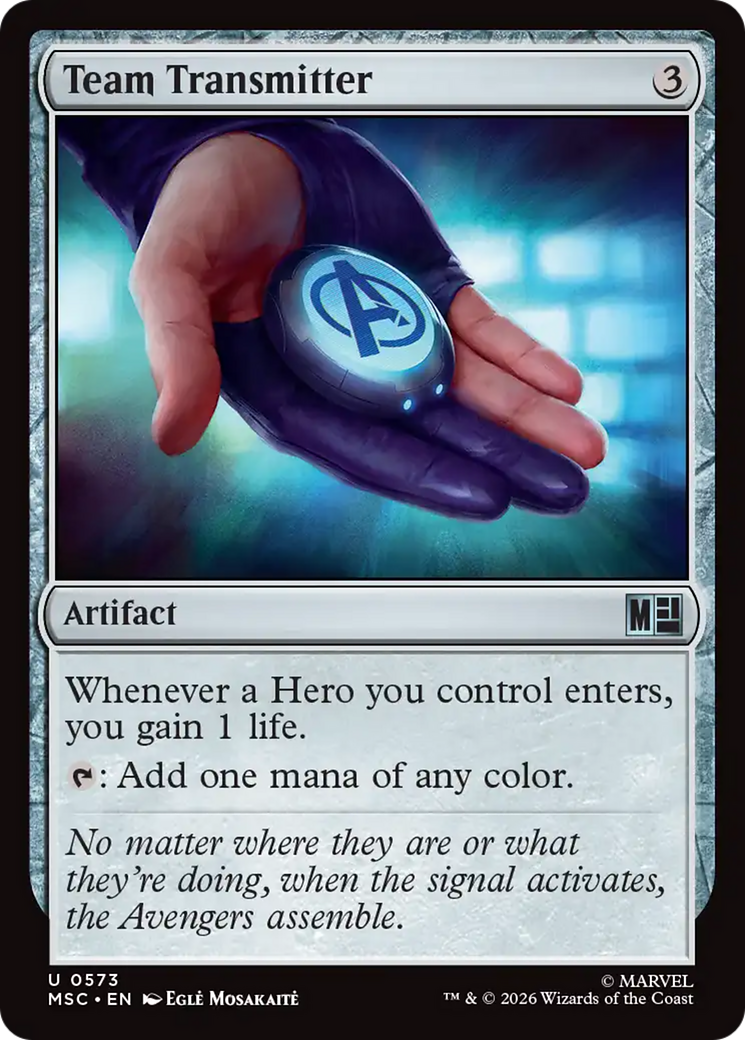 Team Transmitter [Marvel Super Heroes Commander] | Impulse Games and Hobbies