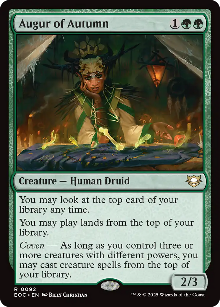 Augur of Autumn [Edge of Eternities Commander] | Impulse Games and Hobbies