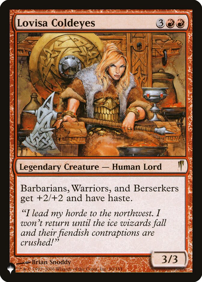 Lovisa Coldeyes [The List] | Impulse Games and Hobbies