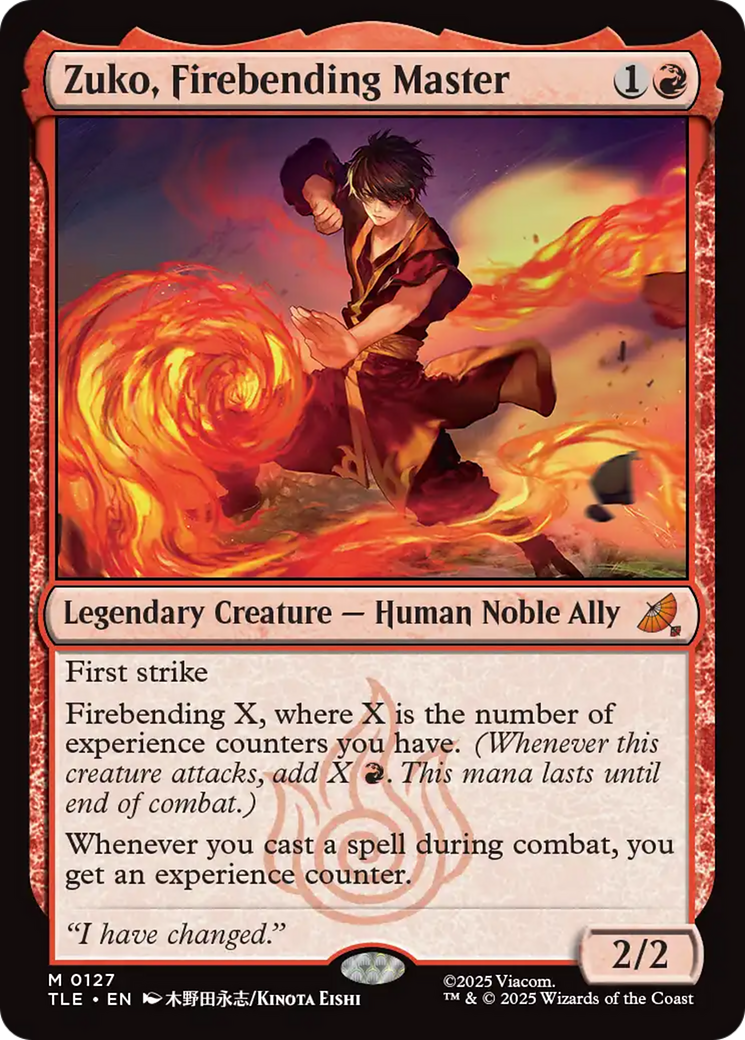 Zuko, Firebending Master [Avatar: The Last Airbender: Eternal-Legal] | Impulse Games and Hobbies