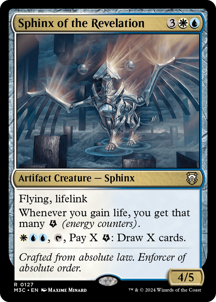 Sphinx of the Revelation (Ripple Foil) [Modern Horizons 3 Commander] | Impulse Games and Hobbies