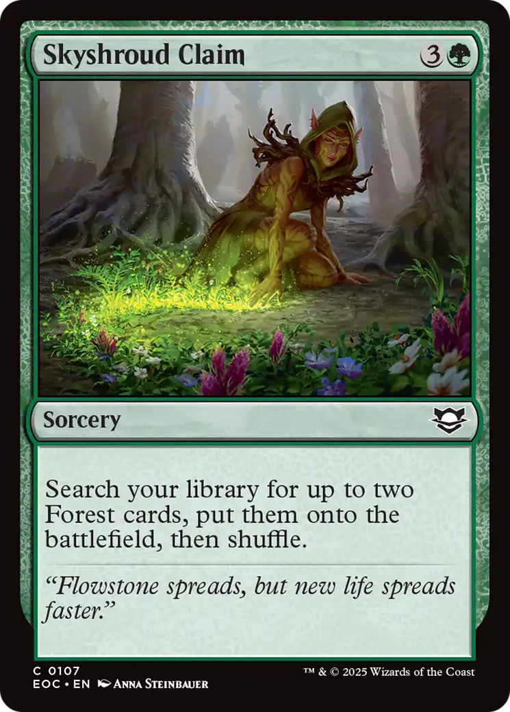 Skyshroud Claim [Edge of Eternities Commander] | Impulse Games and Hobbies