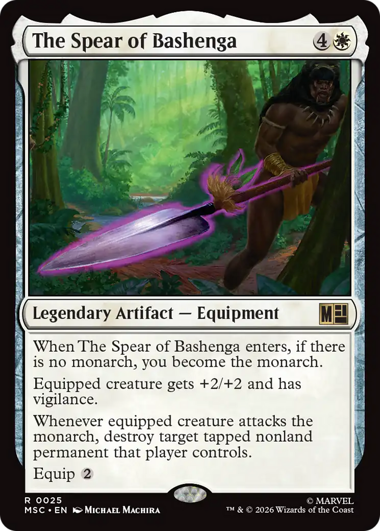 The Spear of Bashenga [Marvel Super Heroes Commander] | Impulse Games and Hobbies