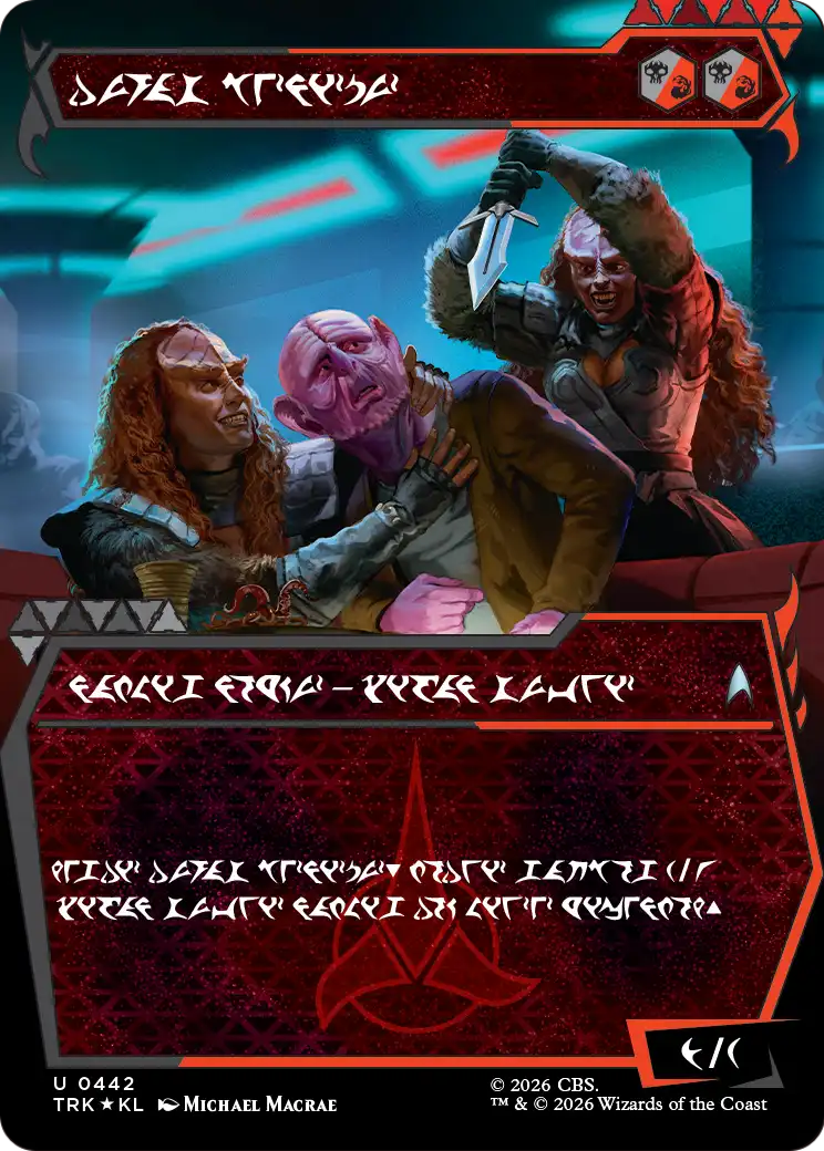 The Duras Sisters (Showcase) (Klingon) [Star Trek] | Impulse Games and Hobbies