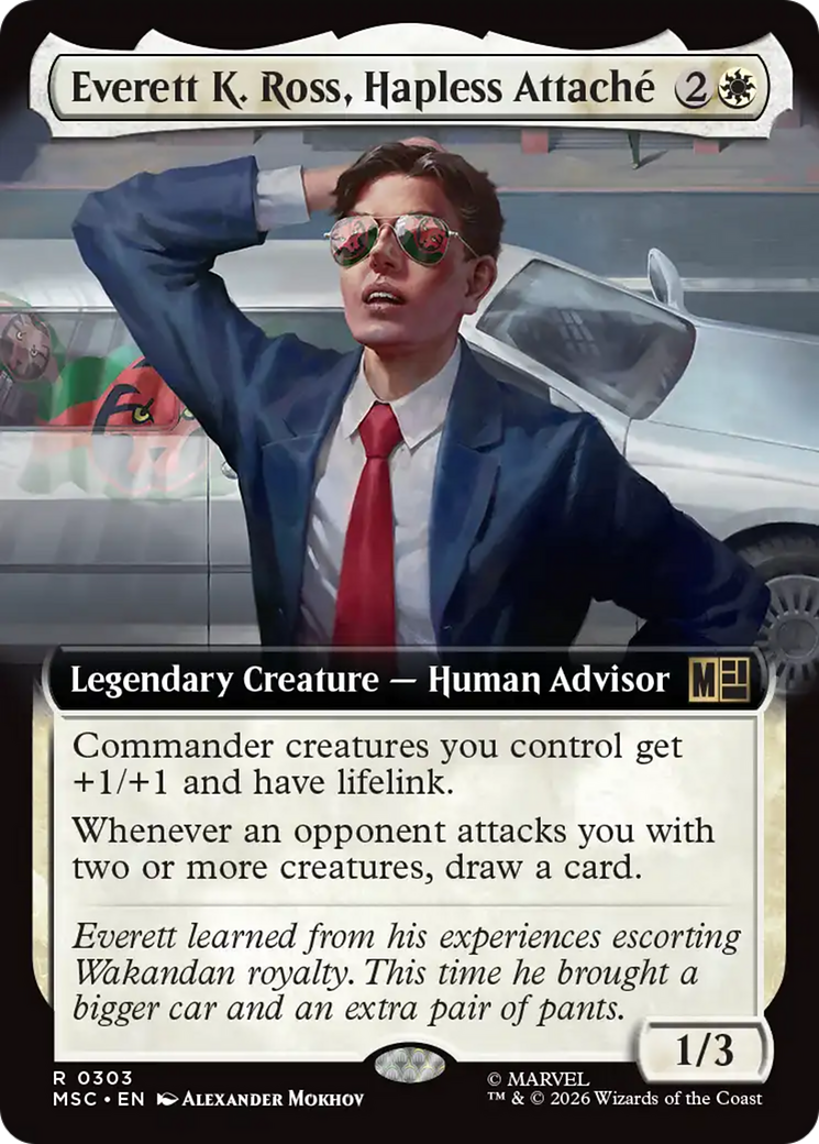 Everett K. Ross, Hapless Attache (Extended Art) [Marvel Super Heroes Commander] | Impulse Games and Hobbies