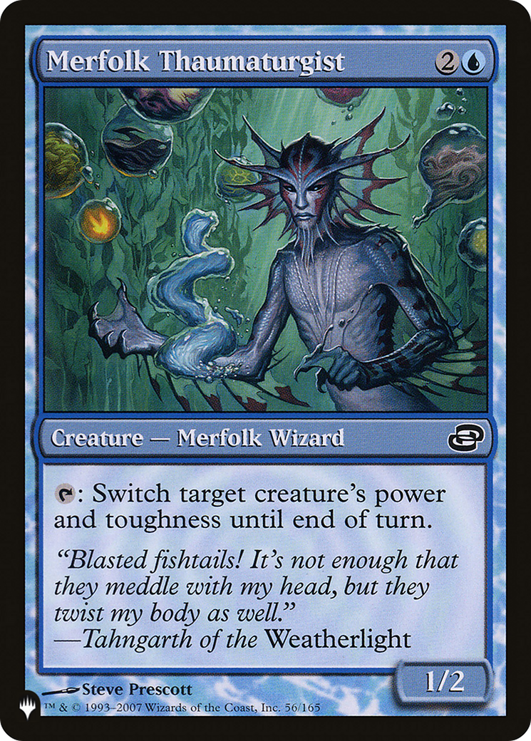 Merfolk Thaumaturgist [The List Reprints] | Impulse Games and Hobbies