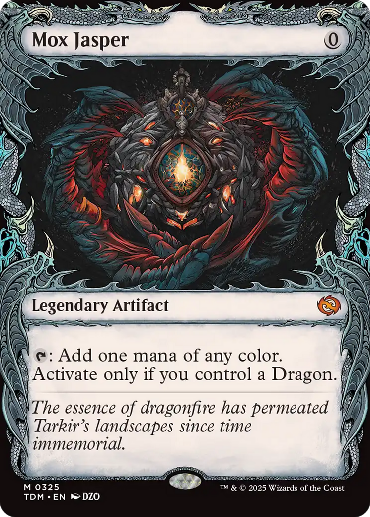 Mox Jasper (Showcase) [Tarkir: Dragonstorm] | Impulse Games and Hobbies
