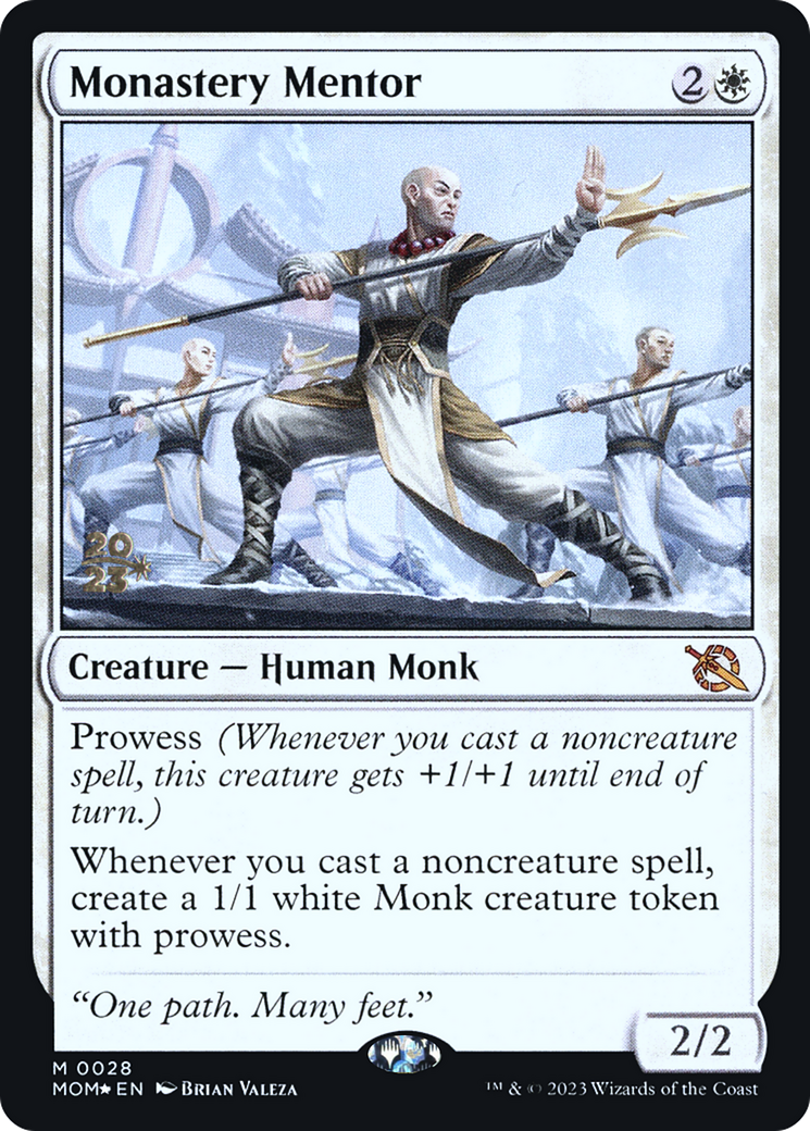 Monastery Mentor [March of the Machine Prerelease Promos] | Impulse Games and Hobbies