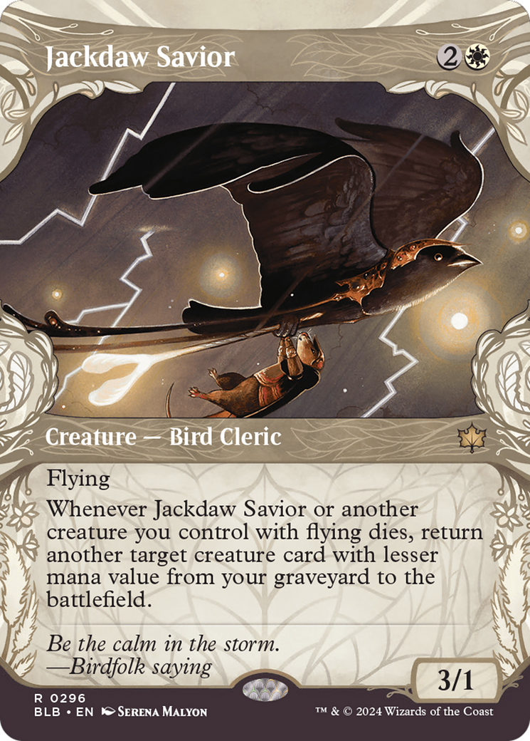 Jackdaw Savior (Showcase) [Bloomburrow] | Impulse Games and Hobbies