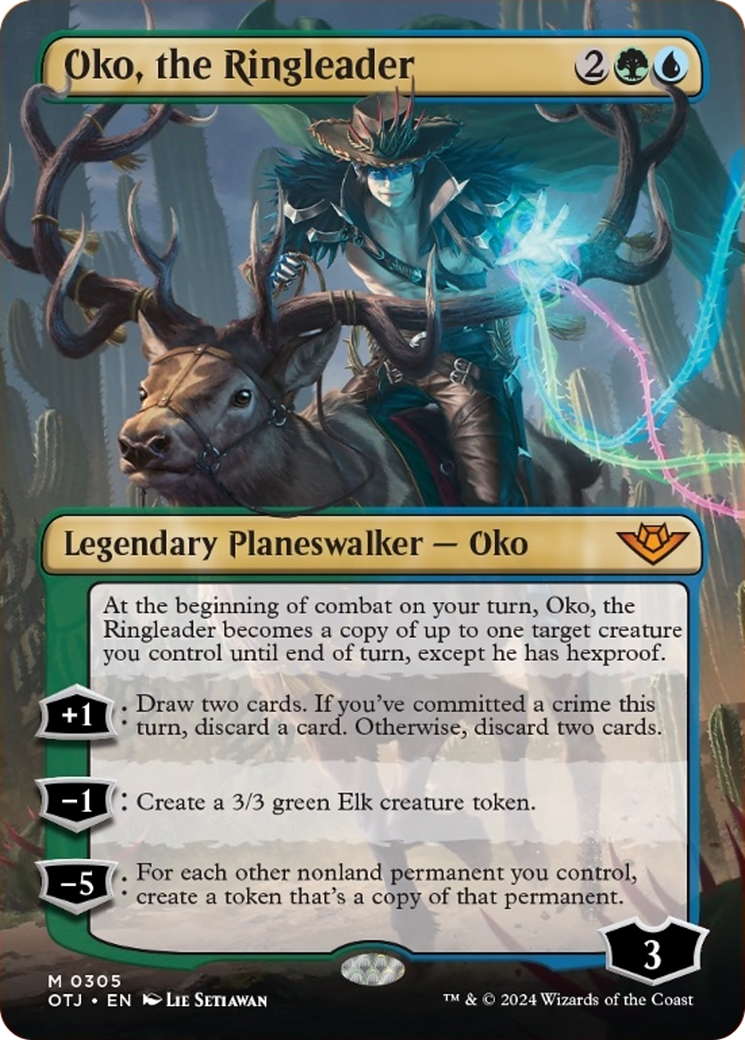 Oko, the Ringleader (Borderless) [Outlaws of Thunder Junction] | Impulse Games and Hobbies