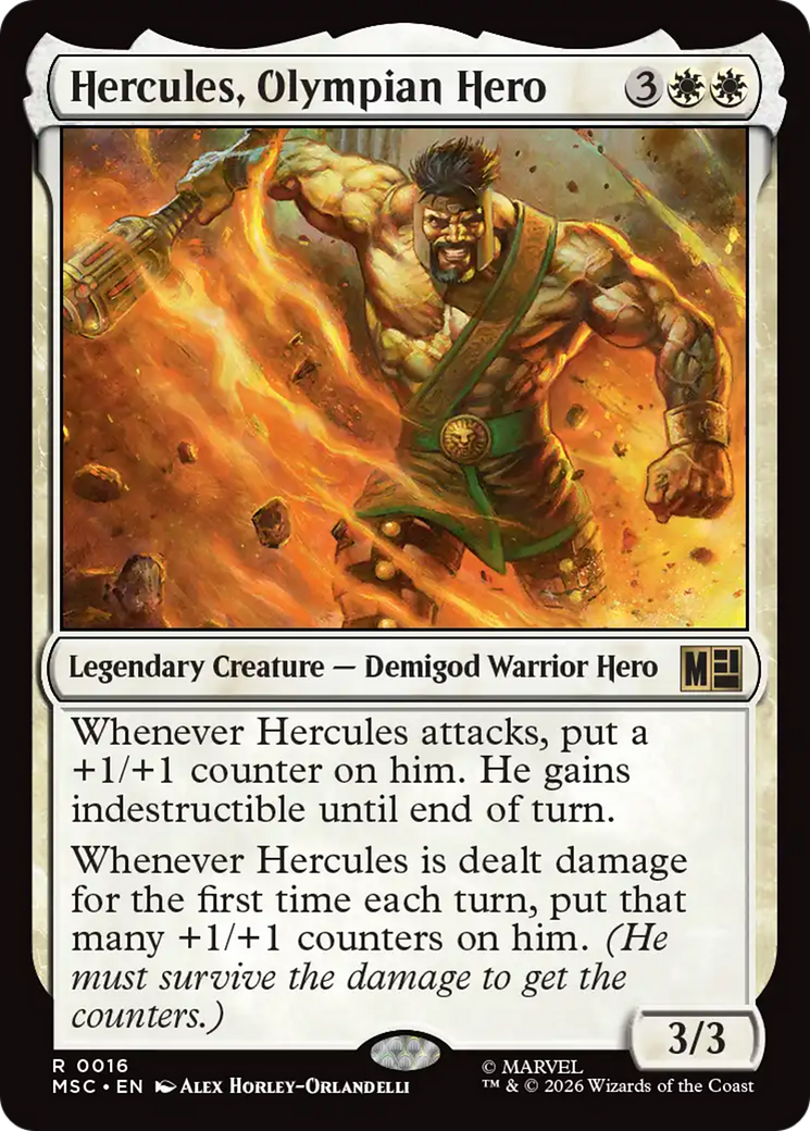Hercules, Olympian Hero [Marvel Super Heroes Commander] | Impulse Games and Hobbies