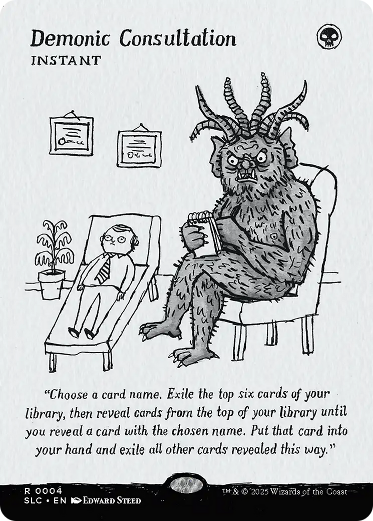 Demonic Consultation [Secret Lair Countdown Kit] | Impulse Games and Hobbies