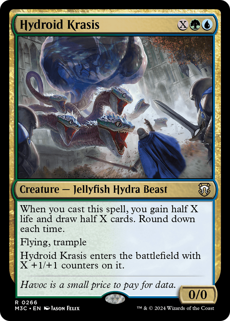 Hydroid Krasis (Ripple Foil) [Modern Horizons 3 Commander] | Impulse Games and Hobbies