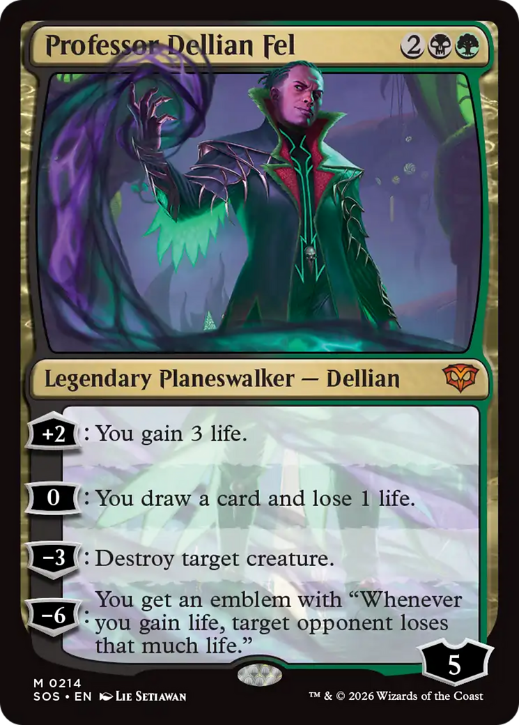 Professor Dellian Fel [Secrets of Strixhaven] | Impulse Games and Hobbies