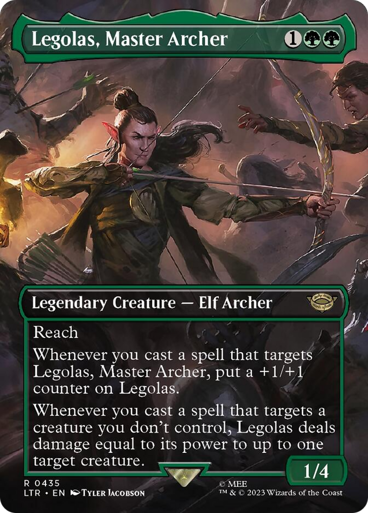 Legolas, Master Archer (Borderless Alternate Art) [The Lord of the Rings: Tales of Middle-Earth] | Impulse Games and Hobbies