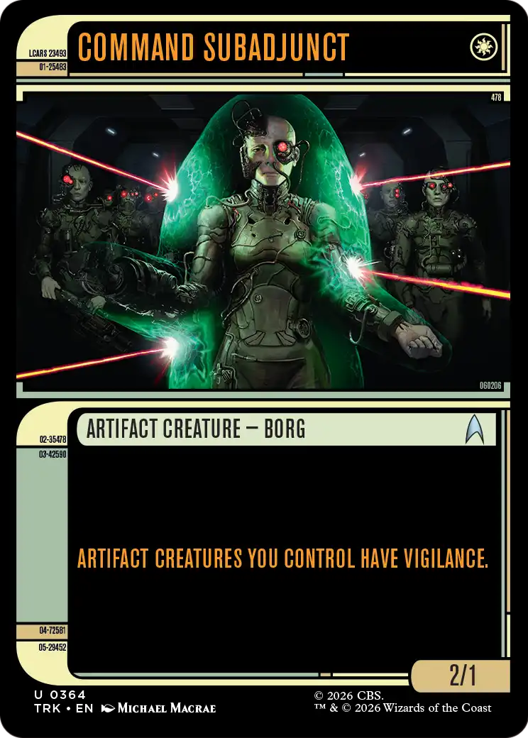 Command Subadjunct (Showcase) [Star Trek] | Impulse Games and Hobbies