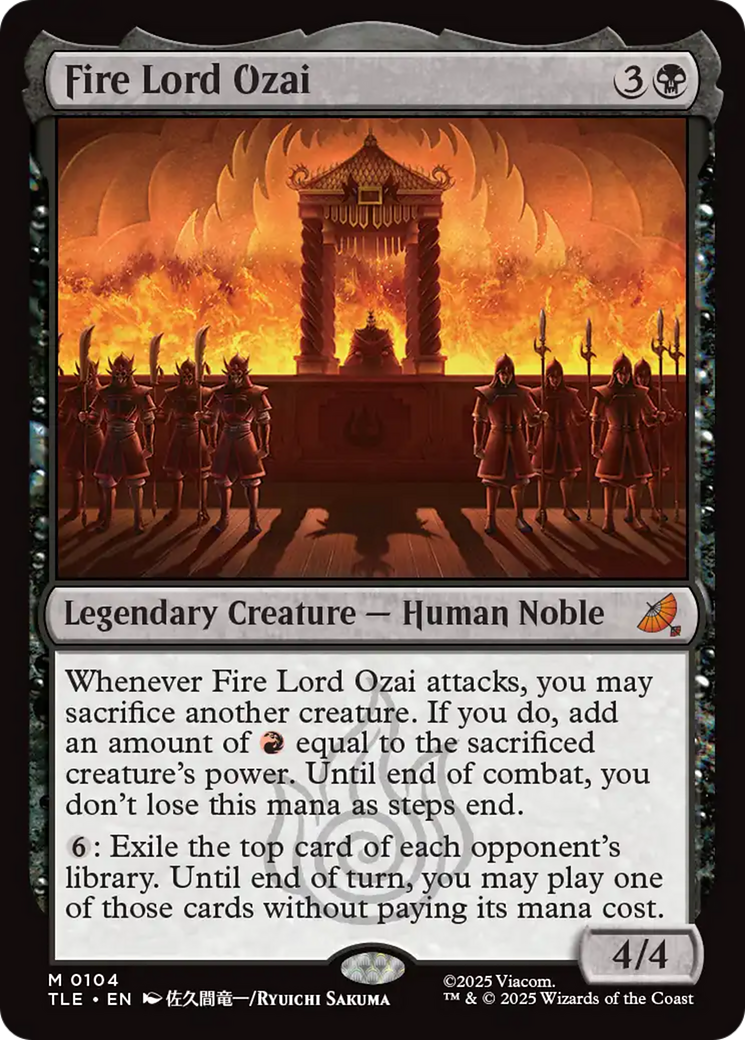 Fire Lord Ozai [Avatar: The Last Airbender: Eternal-Legal] | Impulse Games and Hobbies