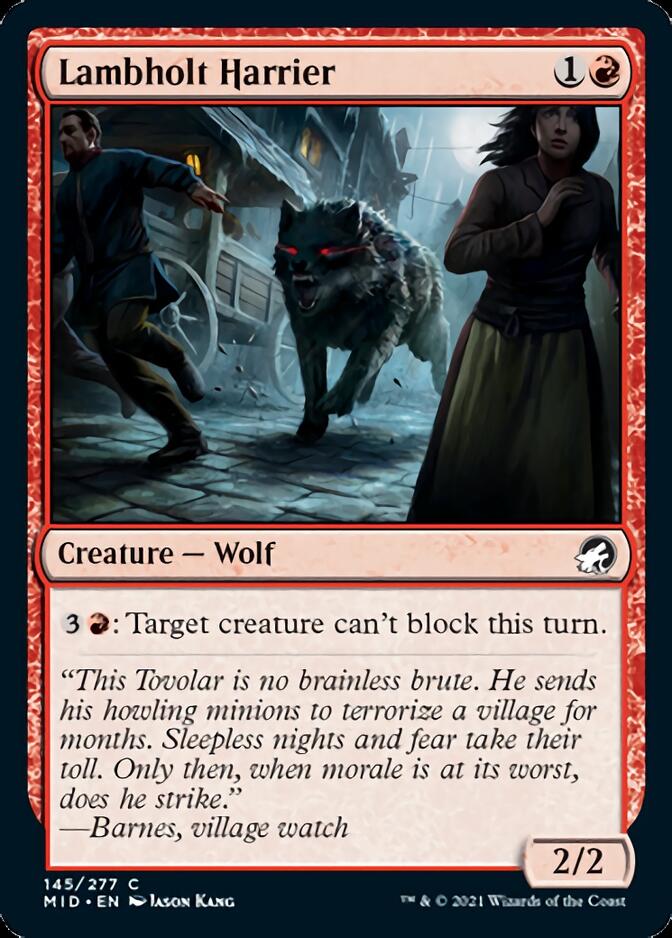 Lambholt Harrier [Innistrad: Midnight Hunt] | Impulse Games and Hobbies