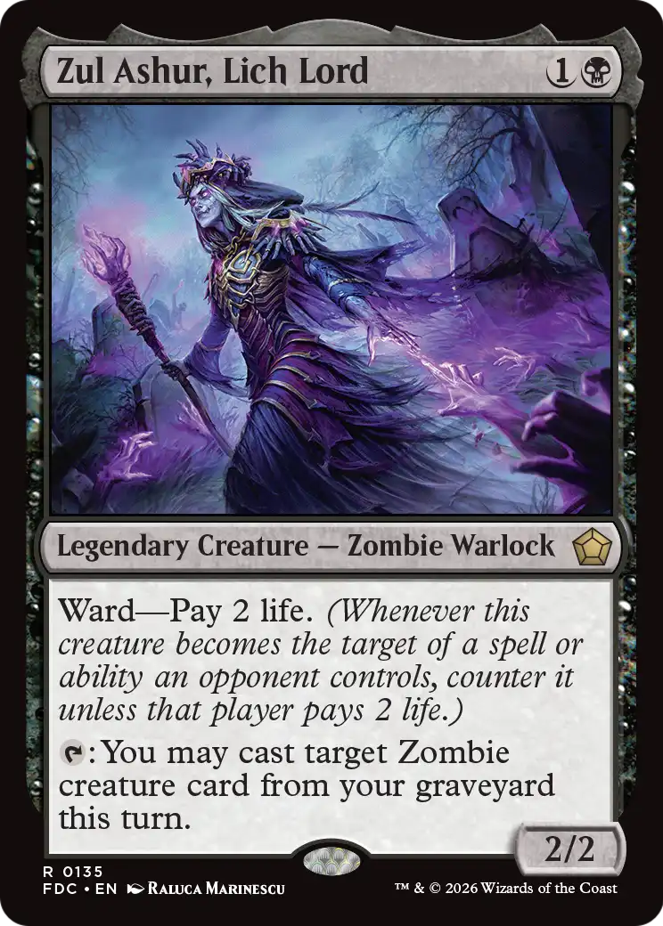 Zul Ashur, Lich Lord [Foundations Commander] | Impulse Games and Hobbies