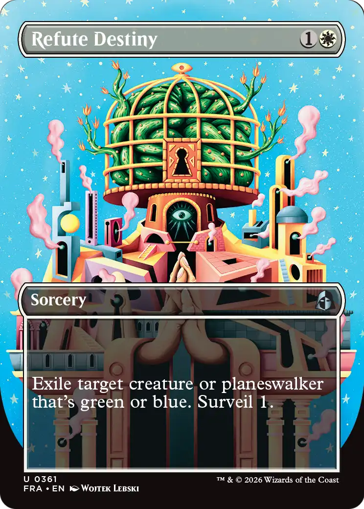 Refute Destiny (Borderless) [Reality Fracture] | Impulse Games and Hobbies