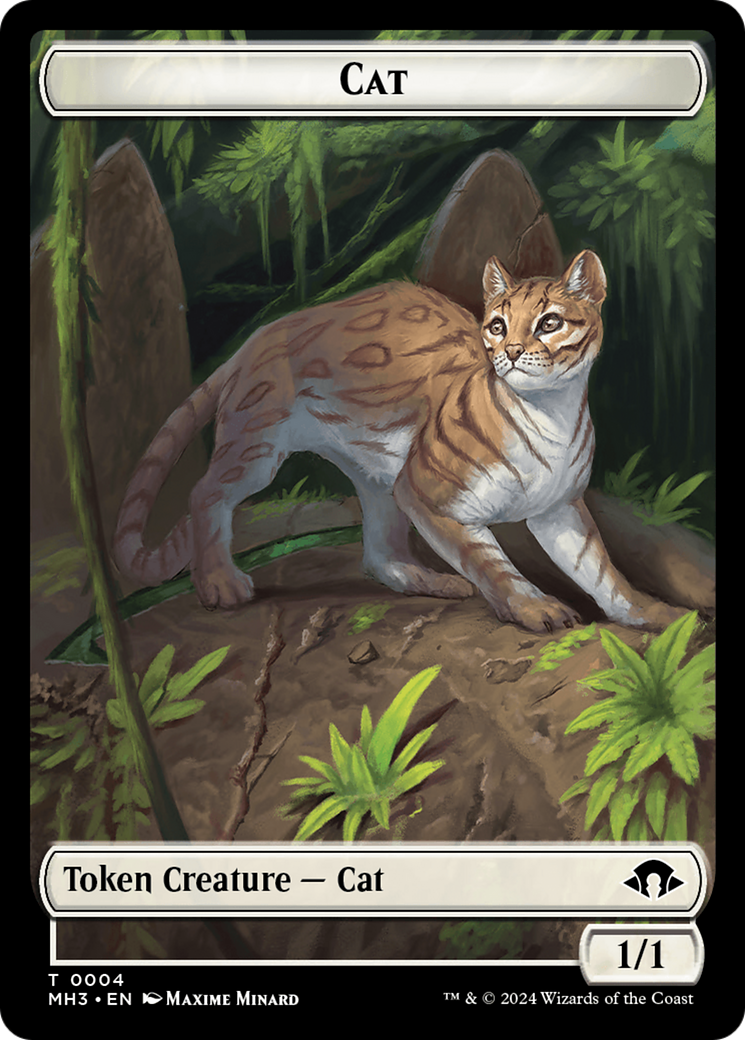 Cat Token [Modern Horizons 3 Tokens] | Impulse Games and Hobbies