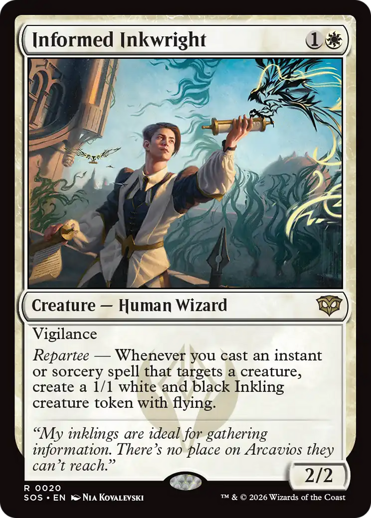 Informed Inkwright [Secrets of Strixhaven] | Impulse Games and Hobbies
