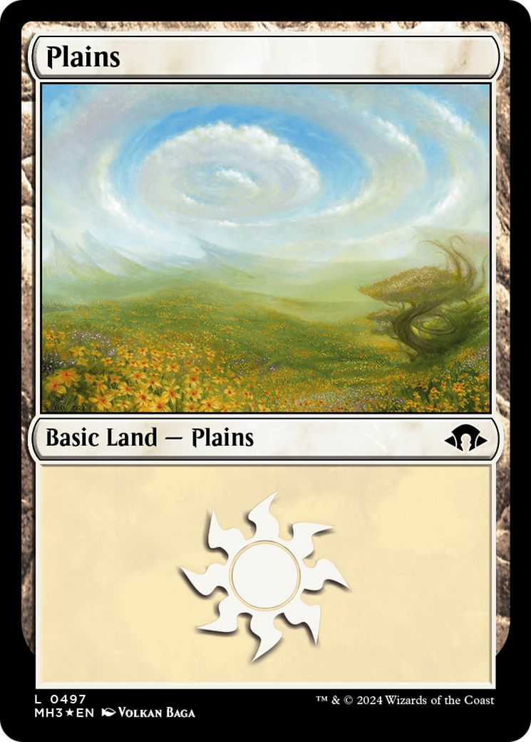 Plains (0497) (Ripple Foil) [Modern Horizons 3] | Impulse Games and Hobbies