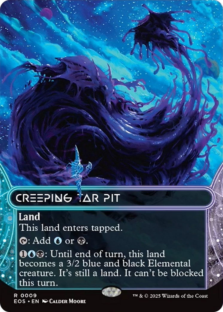 Creeping Tar Pit (0009) (Bordelress) [Edge of Eternities: Stellar Sights] | Impulse Games and Hobbies