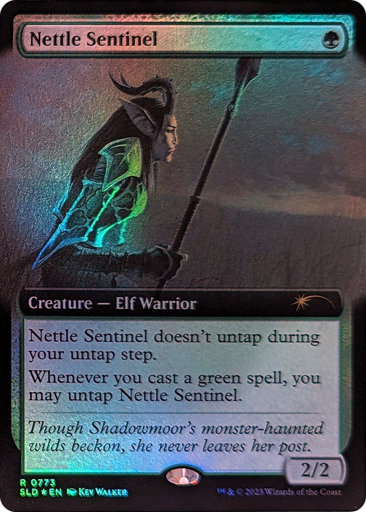 Nettle Sentinel (Extended Art) [Secret Lair Drop Series] | Impulse Games and Hobbies